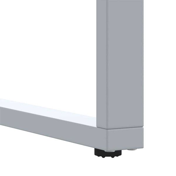 vidaXL Τραπέζι Κήπου για Φαγητό Γκρι 160 x 80 x 75 cm