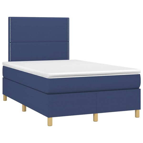 vidaXL &Kappa;&rho;&epsilon;&beta;ά&tau;&iota; Boxspring &mu;&epsilon; &Sigma;&tau;&rho;ώ&mu;&alpha; &Mu;&pi;&lambda;&epsilon; 120x190 &epsilon;&kappa;. &Upsilon;&phi;&alpha;&sigma;&mu;ά&tau;&iota;&nu;&omicron;