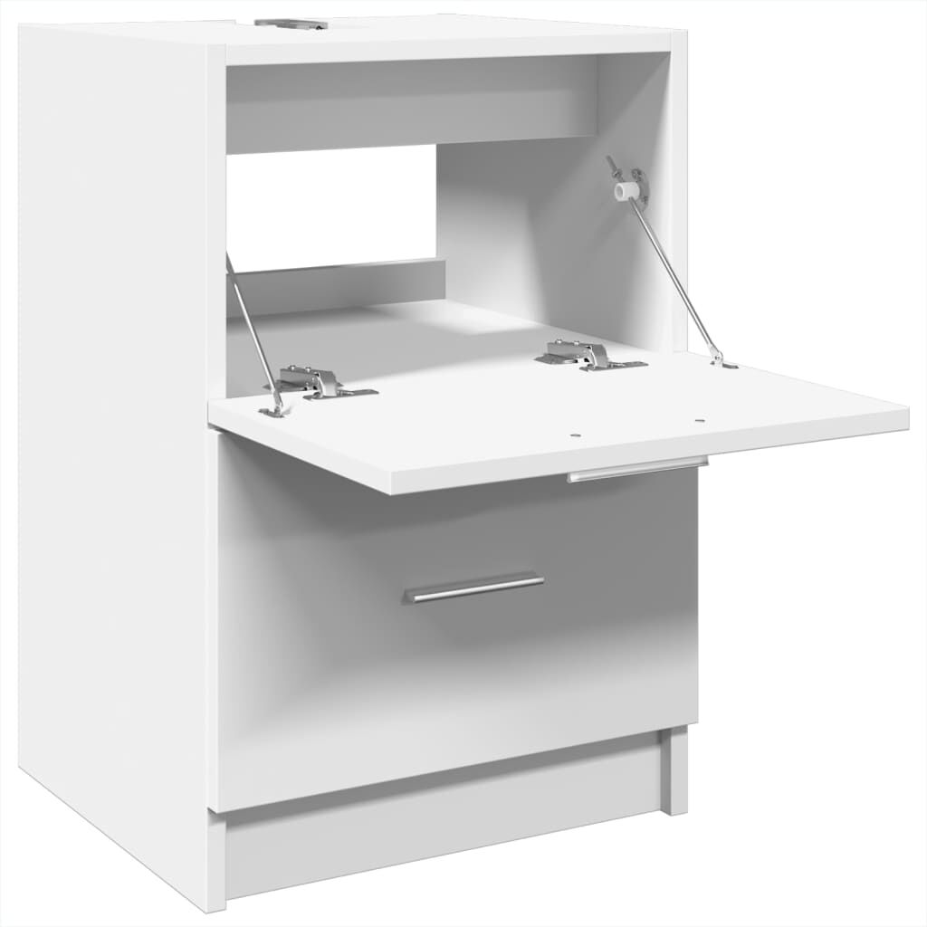 vidaXL Ντουλάπι Νιπτήρα Λευκό 40x37x59 εκ. Επεξεργασμένο Ξύλο