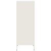 vidaXL Ντουλάπι Λευκό 35x39x103,5 εκ. από Χάλυβα