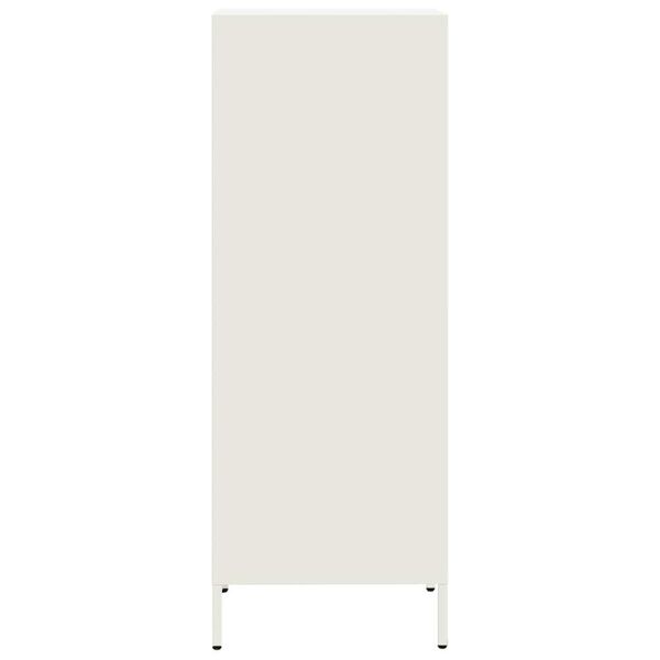 vidaXL Ντουλάπι Λευκό 35x39x103,5 εκ. από Χάλυβα
