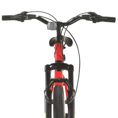 vidaXL Ποδήλατο Mountain 27,5'' Κόκκινο με 21 Ταχύτητες 50 εκ.