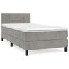 vidaXL &Kappa;&rho;&epsilon;&beta;ά&tau;&iota; Boxspring &mu;&epsilon; &Sigma;&tau;&rho;ώ&mu;&alpha; &Alpha;&nu;&omicron;&iota;&chi;&tau;ό &Gamma;&kappa;&rho;&iota; 100x200 &epsilon;&kappa;. &Beta;&epsilon;&lambda;&omicron;ύ&delta;&iota;&nu;&omicron;