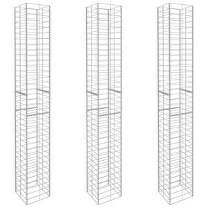 vidaXL &Sigma;&upsilon;&rho;&mu;&alpha;&tau;&omicron;&kappa;&iota;&beta;ώ&tau;&iota;&alpha; &Sigma;&epsilon;&tau; 3 &tau;&epsilon;&mu;. 25 x 25 x 197 &epsilon;&kappa;. &Gamma;&alpha;&lambda;&beta;&alpha;&nu;&iota;&sigma;&mu;έ&nu;&omicron; &Alpha;&tau;&sigma;ά&lambda;&iota;