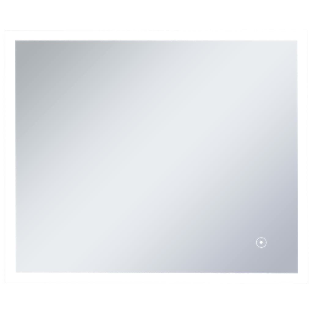 vidaXL Καθρέφτης Μπάνιου LED με Αισθητήρα Αφής 60 x 50 εκ.