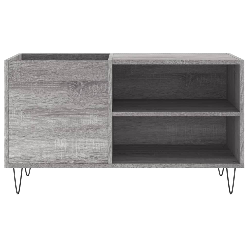 vidaXL Δισκοθήκη Γκρι Sonoma 85 x 38 x 48 εκ. από Επεξεργασμένο Ξύλο