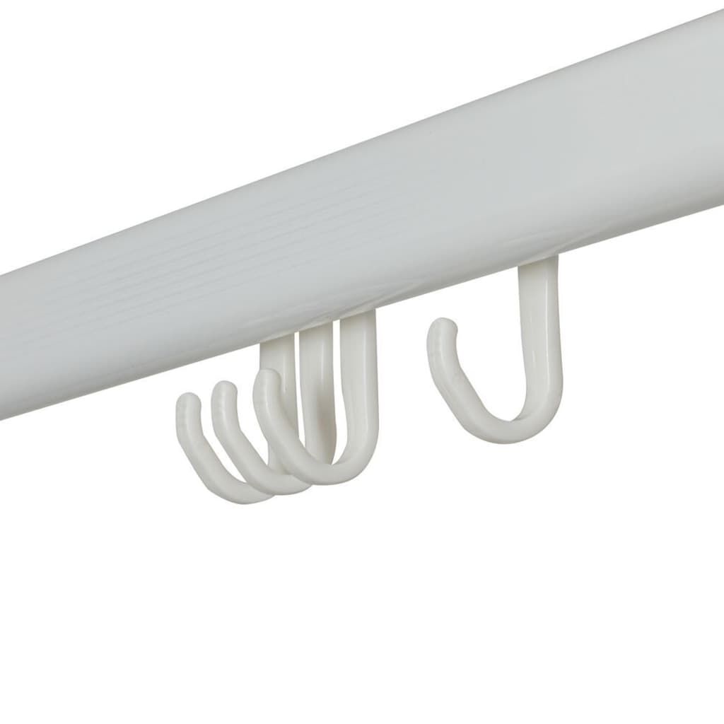 Sealskin Σιδηρόδρομος Κουρτίνας Μπάνιου Σετ Easy Roll Λευκό
