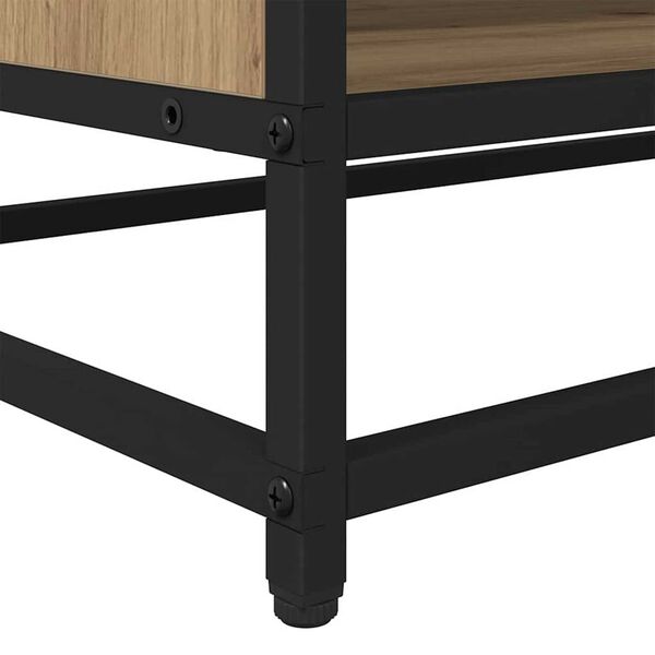 vidaXL Ντουλάπι TV artisan δρυς 61 x 40 x 46 εκ Επεξεργασμένο ξύλο