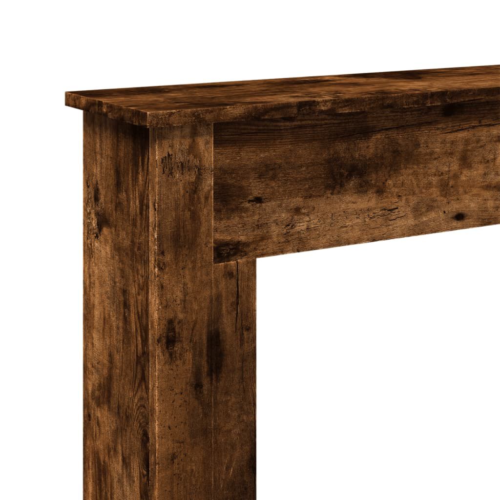 vidaXL Πλαίσιο Τζακιού Καπνιστή Δρυς 75x20x87,5 εκ. από Επεξ. Ξύλο
