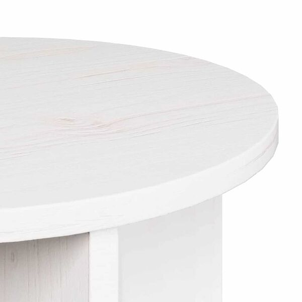 vidaXL Τραπεζάκι σαλονιού 2 pcs Λευκό 39.5 x 39.5 x 30 εκ.
