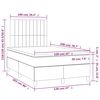 vidaXL &Kappa;&rho;&epsilon;&beta;ά&tau;&iota; Boxspring &mu;&epsilon; &Sigma;&tau;&rho;ώ&mu;&alpha; &Alpha;&nu;&omicron;&iota;&chi;&tau;ό &Gamma;&kappa;&rho;&iota; 120x200 &epsilon;&kappa;. &Beta;&epsilon;&lambda;&omicron;ύ&delta;&iota;&nu;&omicron;
