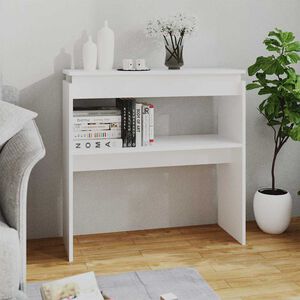 vidaXL &Tau;&rho;&alpha;&pi;&epsilon;&zeta;ά&kappa;&iota; &Kappa;&omicron;&nu;&sigma;ό&lambda;&alpha; &Lambda;&epsilon;&upsilon;&kappa;ό 80 x 30 x 80 &epsilon;&kappa;. &alpha;&pi;ό &Epsilon;&pi;&epsilon;&xi;. &Xi;ύ&lambda;&omicron;