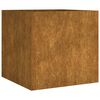 vidaXL Ζαρντινιέρα 40 x 41 x 40 εκ. από Ατσάλι Corten
