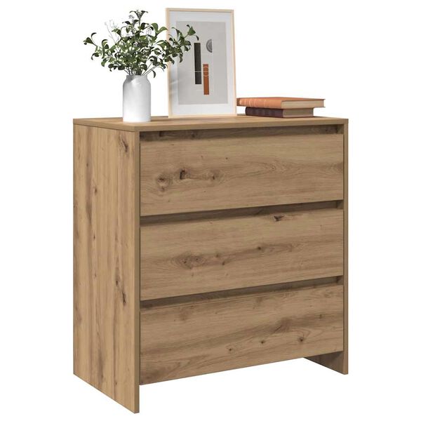 vidaXL Μπουφές Artisan Δρυς 70x41x75 εκ. από Επεξεργασμένο Ξύλο