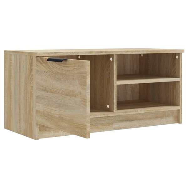 vidaXL Έπιπλα Τηλεόρασης 2 τεμ. Sonoma Δρυς 80x35x36,5 εκ. Επεξ. Ξύλο