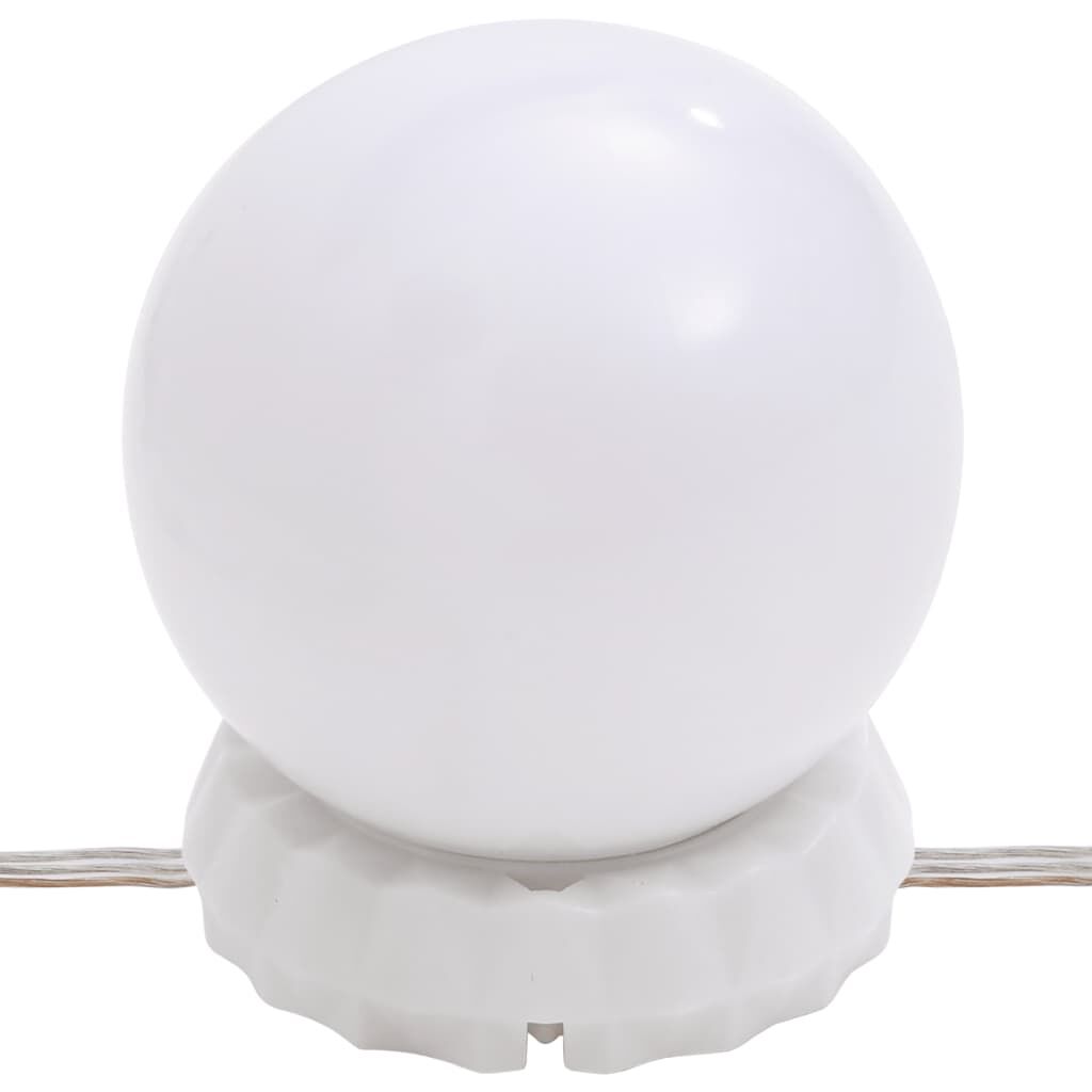 vidaXL Μπουντουάρ με LED Sonoma Δρυς 80x41x144,5 εκ.