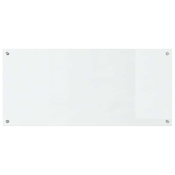 vidaXL Πίσω Πάνελ Κουζίνας 2 pcs Διαφανές 110 x 50 cm σκληρυμένο γυαλί