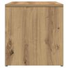 vidaXL Side Table Artisan Oak 59x36x38 cm Κατασκευασμένο ξύλο