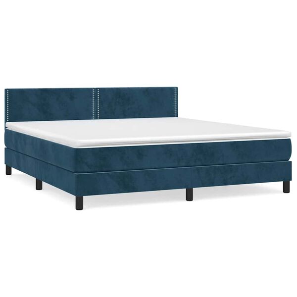 vidaXL &Kappa;&rho;&epsilon;&beta;ά&tau;&iota; Boxspring &mu;&epsilon; &Sigma;&tau;&rho;ώ&mu;&alpha; &Sigma;&kappa;&omicron;ύ&rho;&omicron; &Mu;&pi;&lambda;&epsilon; 160x200 &epsilon;&kappa;. &Beta;&epsilon;&lambda;&omicron;ύ&delta;&iota;&nu;&omicron;