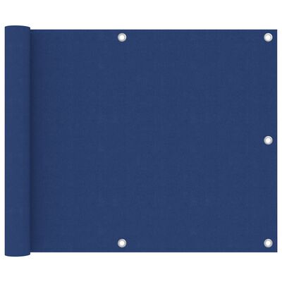vidaXL Διαχωριστικό Βεράντας Μπλε 75 x 400 εκ. Ύφασμα Oxford
