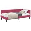 vidaXL &Kappa;&rho;&epsilon;&beta;ά&tau;&iota; &gamma;&omega;&nu;ί&alpha;&sigmaf; &mu;&epsilon; &sigma;&tau;&rho;ώ&mu;&alpha; 2 &tau;&mu;&chi;. &Kappa;ό&kappa;&kappa;&iota;&nu;&omicron; 90 x 190 cm &Beta;&epsilon;&lambda;&omicron;ύ&delta;&omicron;