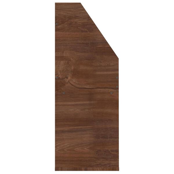 vidaXL Παιδικό Ράφι Περιοδικών Καφέ Δρυς 71x30x78,5 εκ. Επεξεργ. ξύλο