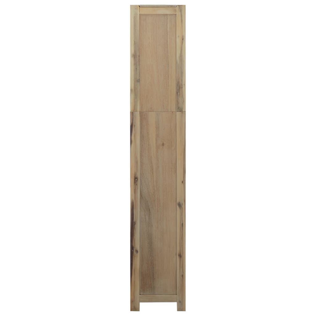 vidaXL Βιβλιοθήκη με 6 Επίπεδα 80x30x170 εκ. Μασίφ Ξύλο Ακακίας