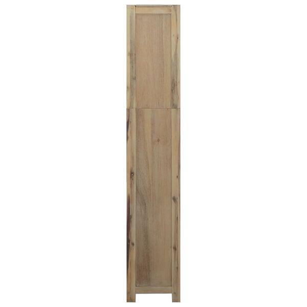 vidaXL Βιβλιοθήκη με 6 Επίπεδα 80x30x170 εκ. Μασίφ Ξύλο Ακακίας