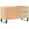 vidaXL Δισκοθήκη Sonoma Δρυς 85 x 38 x 48 εκ. από Επεξεργασμένο Ξύλο
