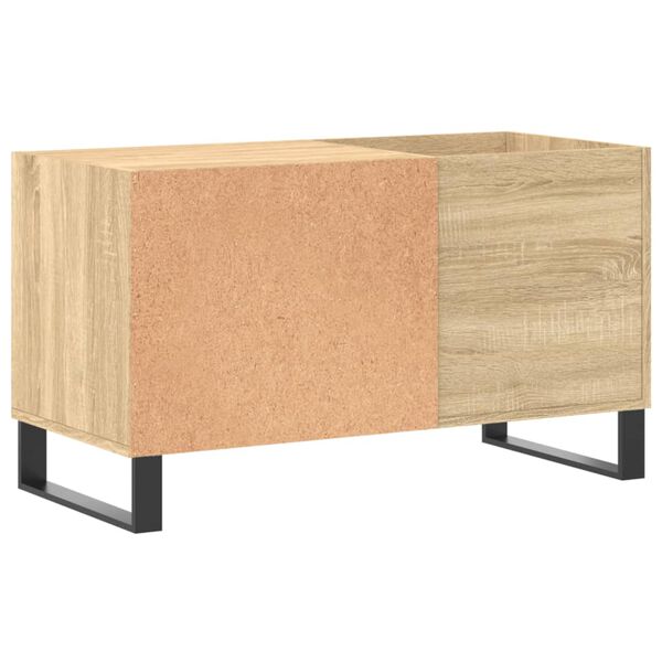 vidaXL Δισκοθήκη Sonoma Δρυς 85 x 38 x 48 εκ. από Επεξεργασμένο Ξύλο