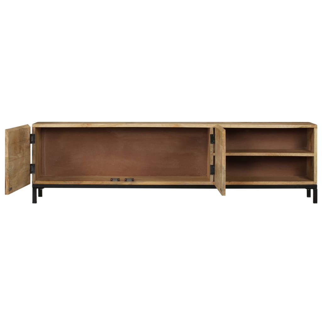 vidaXL Έπιπλο Τηλεόρασης 145 x 30 x 41 εκ. από Μασίφ Ξύλο Μάνγκο