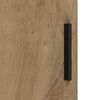 vidaXL Ψηλό ντουλάπι μπάνιου με πόρτα artisan δρυς 30 x 35 x 192 εκ.