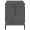 vidaXL Κουτί Αποθήκευσης Κήπου Γκρι 108x42,5x54 εκ. Μασίφ Ξύλο Πεύκου