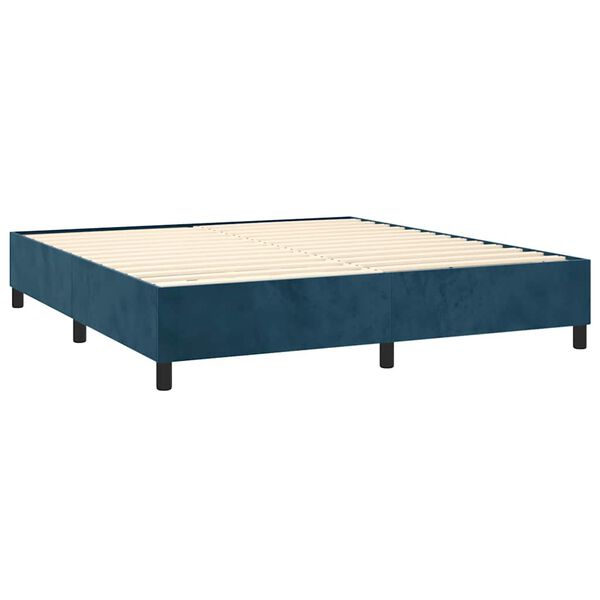 vidaXL &Kappa;&rho;&epsilon;&beta;ά&tau;&iota; Boxspring &mu;&epsilon; &Sigma;&tau;&rho;ώ&mu;&alpha; &Sigma;&kappa;&omicron;ύ&rho;&omicron; &Mu;&pi;&lambda;&epsilon; 160x200 &epsilon;&kappa;. &Beta;&epsilon;&lambda;&omicron;ύ&delta;&iota;&nu;&omicron;