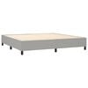 vidaXL &Kappa;&rho;&epsilon;&beta;ά&tau;&iota; Boxspring &mu;&epsilon; &Sigma;&tau;&rho;ώ&mu;&alpha; &Alpha;&nu;&omicron;&iota;&chi;&tau;ό &Gamma;&kappa;&rho;&iota; 200x200 &epsilon;&kappa;. &Upsilon;&phi;&alpha;&sigma;&mu;ά&tau;&iota;&nu;&omicron;
