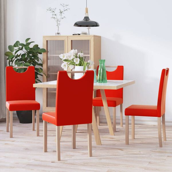 vidaXL &Kappa;&alpha;&rho;έ&kappa;&lambda;&epsilon;&sigmaf; &Tau;&rho;&alpha;&pi;&epsilon;&zeta;&alpha;&rho;ί&alpha;&sigmaf; 4 &tau;&epsilon;&mu;. &Kappa;ό&kappa;&kappa;&iota;&nu;&epsilon;&sigmaf; &alpha;&pi;ό &Sigma;&upsilon;&nu;&theta;&epsilon;&tau;&iota;&kappa;ό &Delta;έ&rho;&mu;&alpha;