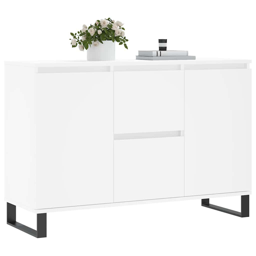 vidaXL Μπουφές Λευκός 104 x 35 x 70 εκ. από Επεξεργασμένο Ξύλο