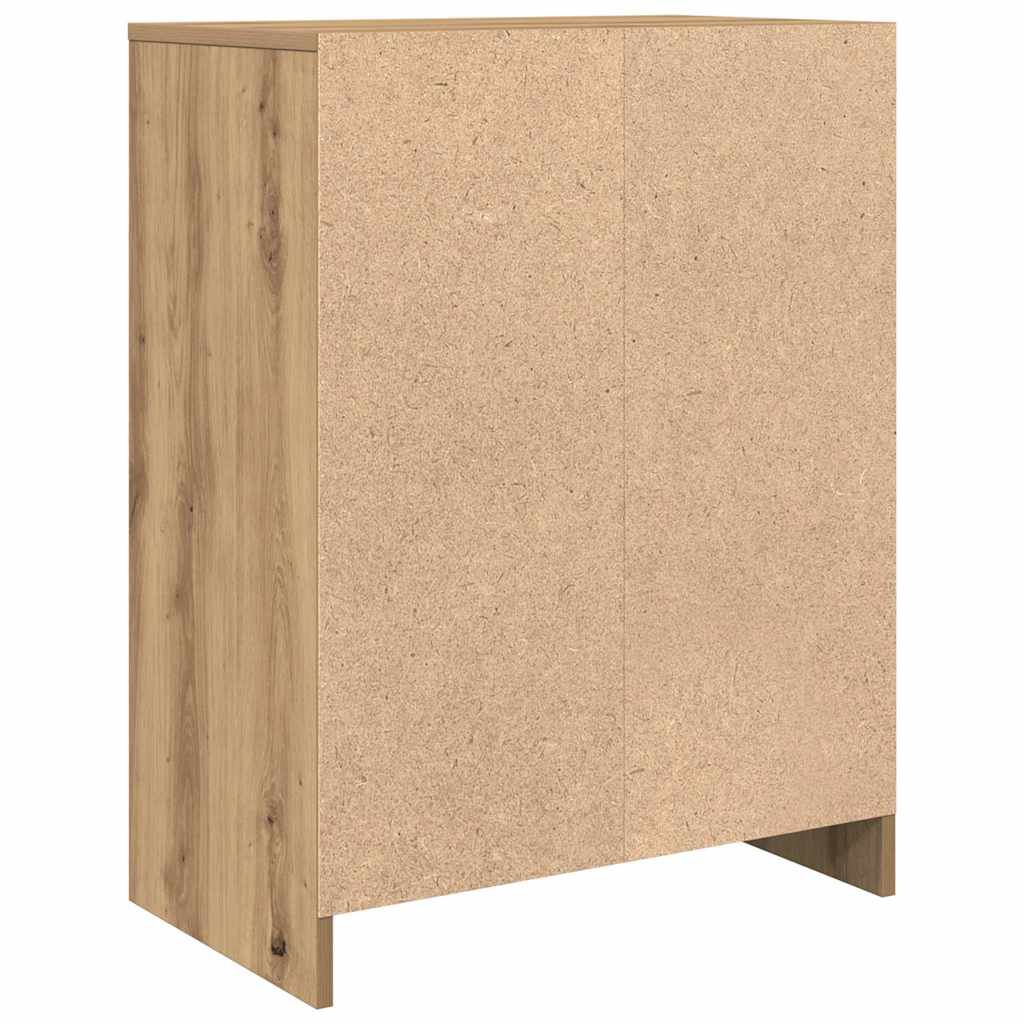 vidaXL Ντουλάπι τεχνίτης Δρυς 57x34x76 εκ. από Επεξεργασμένο Ξύλο