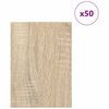 vidaXL Διακοσμητικά Πάνελ 50 pcs Sonoma Δρυς 15 x 21 x 0.3 εκ