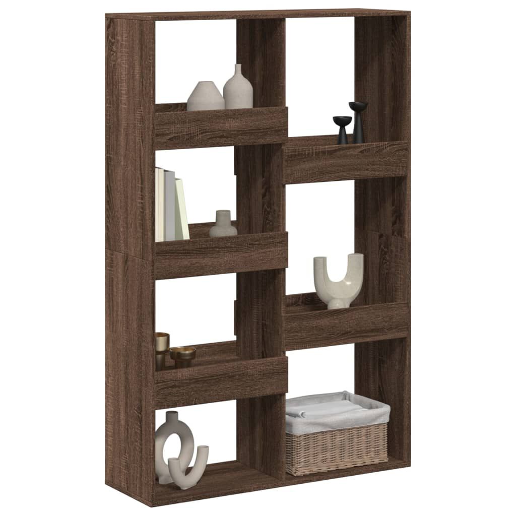 vidaXL Βιβλιοθήκη/Διαχωριστικό Χώρου Δρυς 100x33x155,5 εκ. Επεξ. Ξύλο