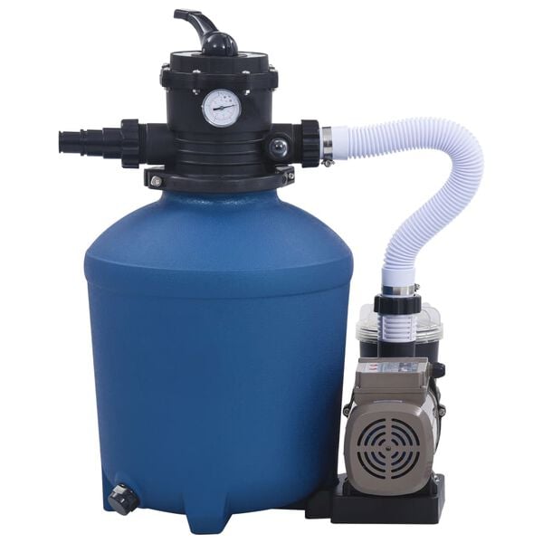 vidaXL Αντλία / Φίλτρο Άμμου με Χρονοδιακόπτη 530 W 10980 Λίτρα/Ώρα