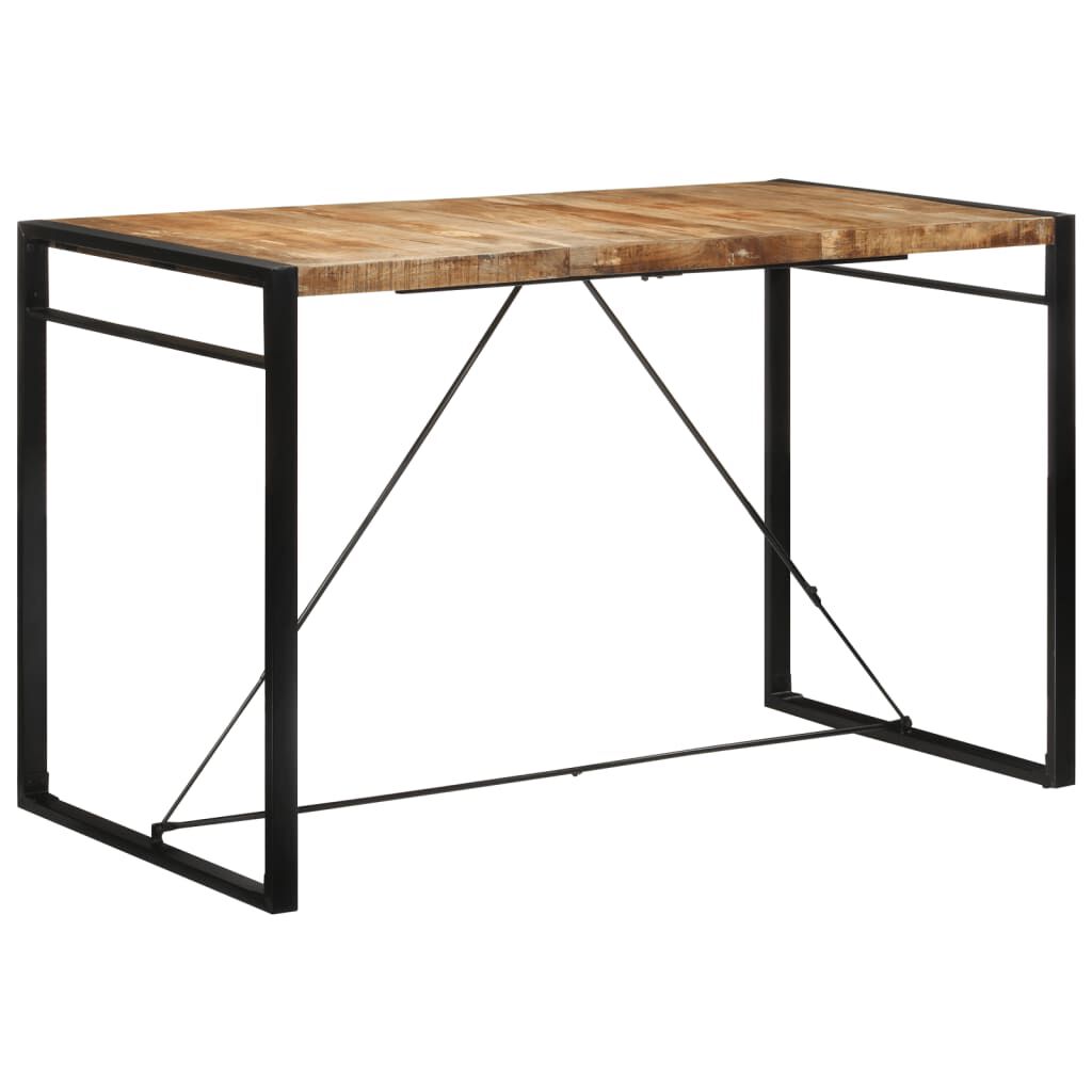 vidaXL Τραπέζι Μπαρ 175x90x110 εκ. από Ακατέργαστο Μασίφ Ξύλο Μάνγκο