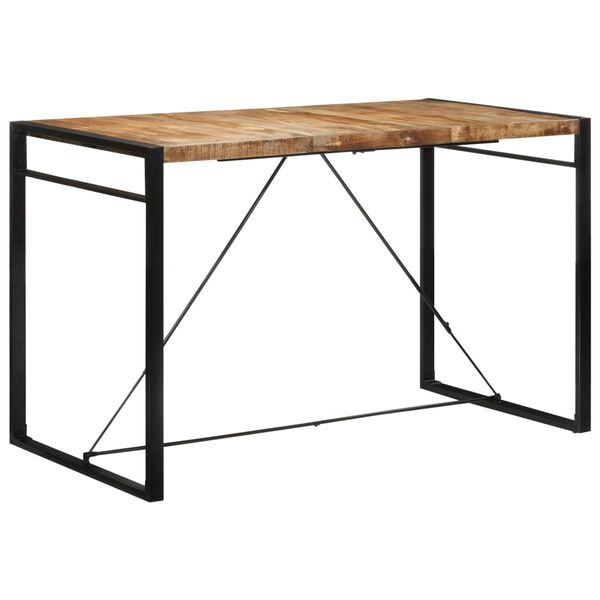 vidaXL Τραπέζι Μπαρ 175x90x110 εκ. από Ακατέργαστο Μασίφ Ξύλο Μάνγκο
