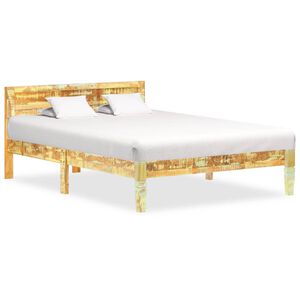 vidaXL Πλαίσιο Κρεβατιού 120 x 200 εκ. από Μασίφ Ανακυκλωμένο Ξύλο