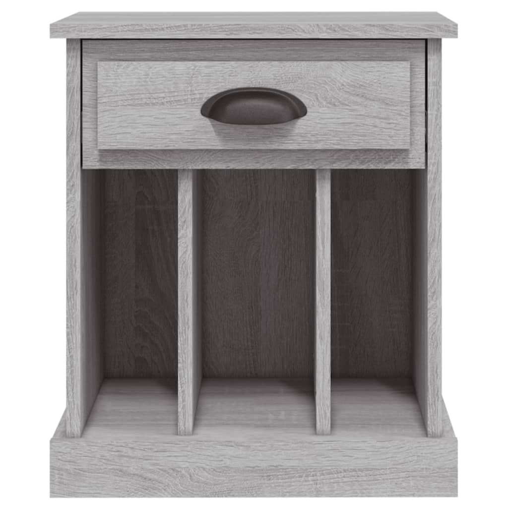 vidaXL Κομοδίνο Γκρι Sonoma 43x36x50 εκ.