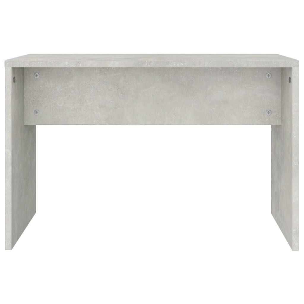 vidaXL Μπουντουάρ Σετ Γκρι Σκυροδέματος 74,5 x 40 x 141 εκ.