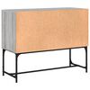 vidaXL Ντουλάπι Γκρι Sonoma 100x40x79,5 εκ. από Επεξεργασμένο Ξύλο