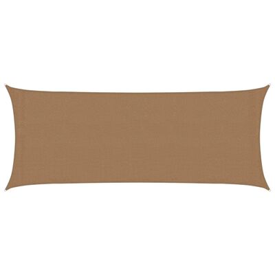 vidaXL Πανί Σκίασης Taupe 2 x 4,5 μ. από HDPE 160 γρ./μ²