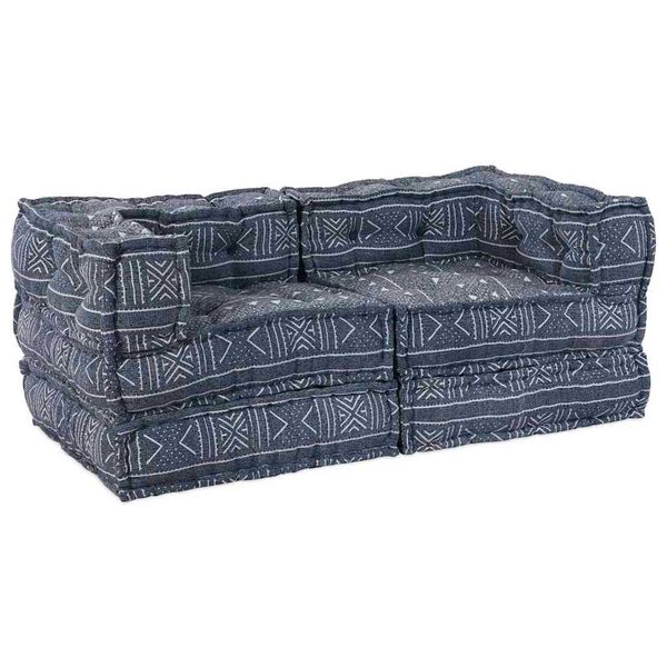 vidaXL Μαξιλάρι 2 pcs Μπλε 70 x 70 x 54 εκ Πολυεστέρας