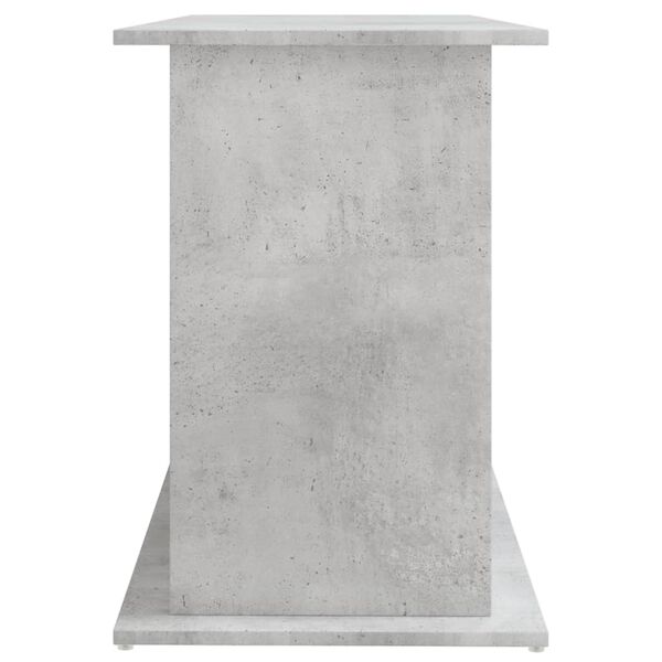 vidaXL Βάση Ενυδρείου Γκρι Σκυροδ. 121x41x58 εκ. Επεξεργασμένο Ξύλο
